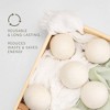Pursonic 100% Pure New Zealand Wool Dryer Balls - 12 Pack - 4 of 4