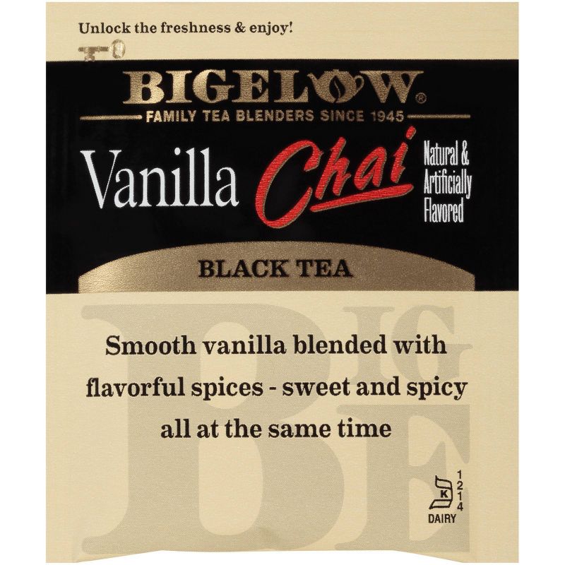 Bigelow Vanilla Chai Black Tea Bags - 20ct, 6 of 11