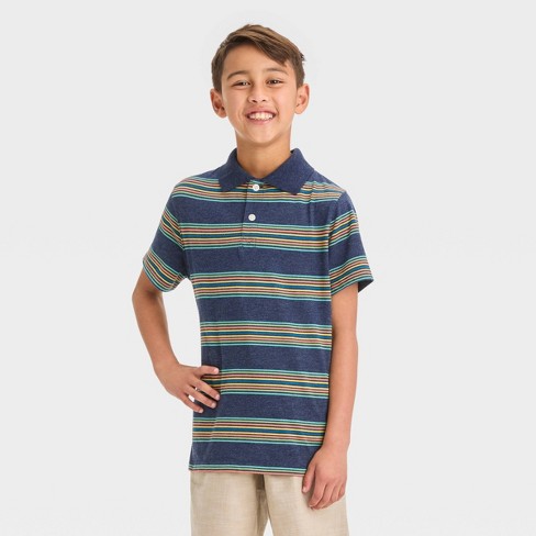 UNIQLO youth/boys S Pique Short Sleeve Polo Shirt NEW - clothing