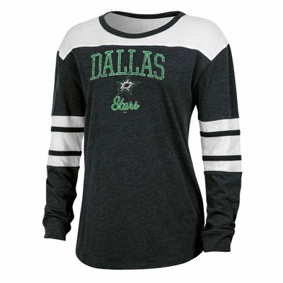 NHL Dallas Stars Women's Long Sleeve Fashion T-Shirt