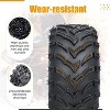 2PCS 26x9-12 TL ATV/UTV Tires, 26x9x12 6 PR Rubber All Terrain Tire, 16mm Tread Depth, 410 LBS Loading Capacity - 3 of 4