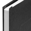 Oxford Paper Report Cover Large 2 Prong Fastener Letter 3" Capacity Black 25/Box 5730105 - 2 of 4