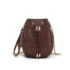 MKF Collection Cassidy Crocodile Embossed Vegan Leather Women’s Hobo Bucket Bag by Mia K - 2 of 4