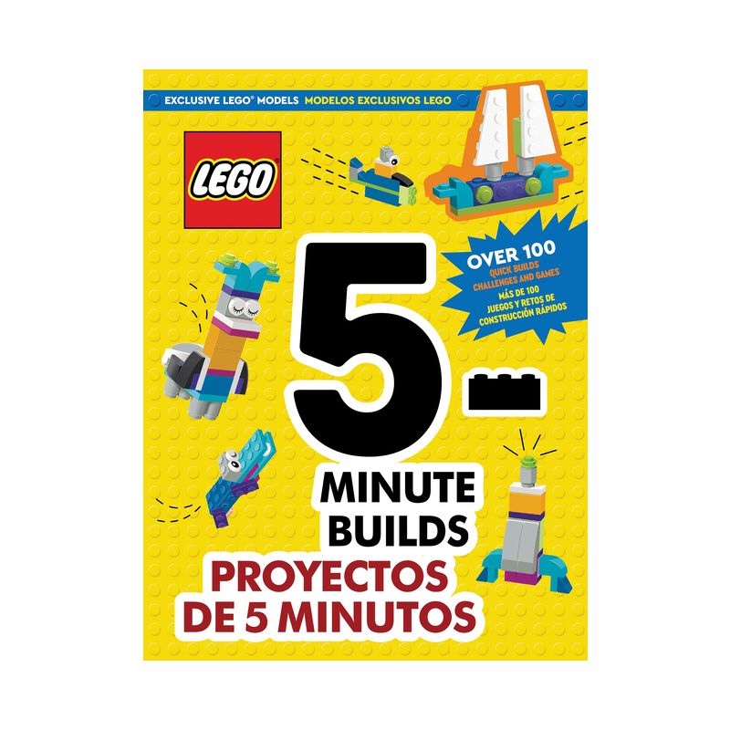 Lego(r) Books. 5-Minute Builds/Proyectos de 5 Minutos - (Hardcover), 1 of 2