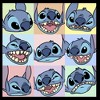 Boy's Lilo & Stitch Facial Expressions of Stitch Pull Over Hoodie - 2 of 4