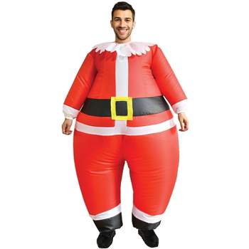 Halloween Express SANTA INFLATABLE ADULT - One Size Fits Most