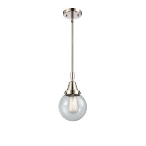 Beacon - 1 Light Stem Hung Mini Pendant In Industrial Style-10.63 Inches Tall and 6 Inches Wide - 1 of 1