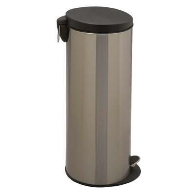 Savannah 30L Brushed Stainless Steel Step Trash Can
