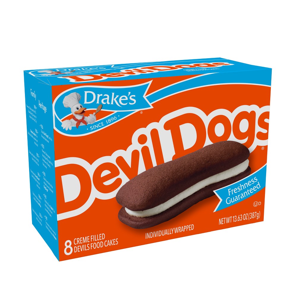 Drake's Devil Dog's - 13.63oz/8ct
