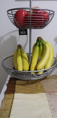 Carter Stainless 2-Tier Fruit Basket + Reviews