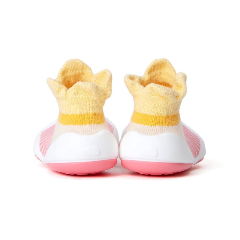 Komuello Baby Girl First Walk Sock Shoes Crown Princess, 4 of 11
