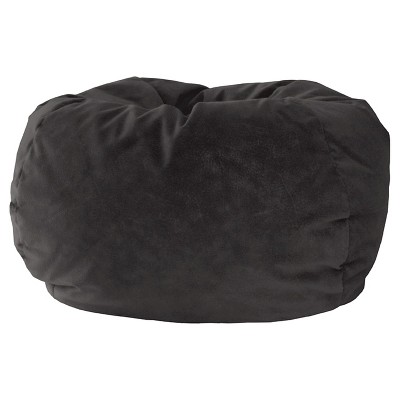 gray bean bag chair target