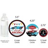 Big Dot of Happiness Let's Go Racing - Racecar - Baby Shower or Race Car Birthday Party Giant Circle Confetti - Party Décor - Large Confetti 27 Count - 3 of 4