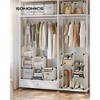 SONGMICS DIY Cube Storage Organizer Shelf Cabinet Bookshelf Bookcase - 2 of 4