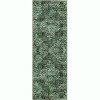 Acekool Floral Area Rug Machine Washable Non-Slip Low-Pile Soft Medallion Vintage Carpet - 2 of 4