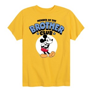 Boys' - Disney - Member Of The Brother Club Short Sleeve Graphic T-Shirt - 1 of 4