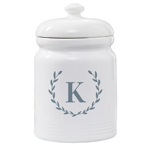 Personalization Mall Laurel Wreath Personalized Cookie Jar - 1 of 1