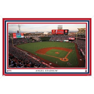 Trends International MLB Los Angeles Angels - Angel Stadium 22 Framed Wall Poster Prints - 1 of 4