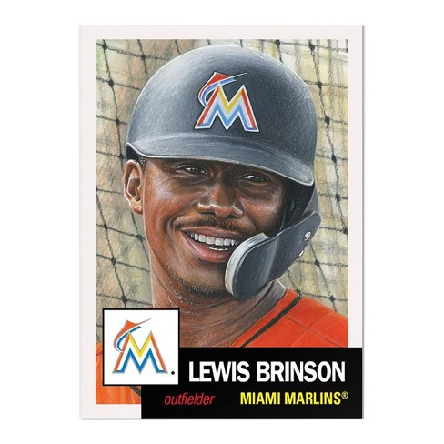Topps Miami Marlins #33 Lewis Brinson Mlb Topps Living Set Card