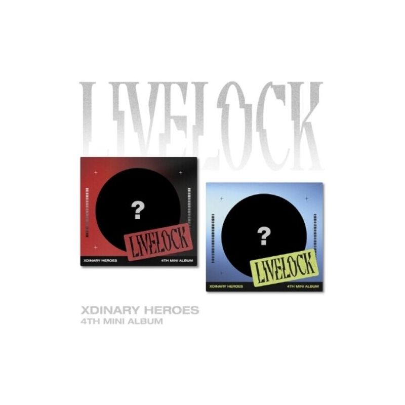 Xdinary Heroes - Livelock - Digipack - Random Cover - incl. 20pg Photobook, Photocard, Removable Sticker + Lyric Poster (CD), 1 of 2