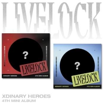 Xdinary Heroes - Livelock - Digipack - Random Cover - incl. 20pg Photobook, Photocard, Removable Sticker + Lyric Poster (CD)