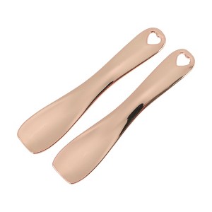 Unique Bargains Flat Mini Makeup Cosmetic Spoon 2 Pcs - 1 of 4