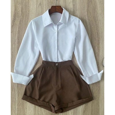 TIME HOLLOW Elegant Twist Design Slim Skirt