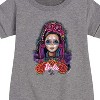 Barbie Hispanic Heritage Month Graphic Short Sleeve Fleece Dress - Heather Grey - 3T - 2 of 3