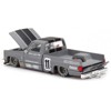 Chevrolet Silverado "KAIDO V2" Pickup Truck #11 Gray with Black Stripes "Kaido House" Special 1/64 Diecast Model Car by Mini GT - 4 of 4