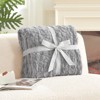 Cozy Bliss Luxury Faux Fur Throw Blanket, Reversible Wave Textured Plush Blanket for Couch, Sofa & Home Decor - 4 of 4