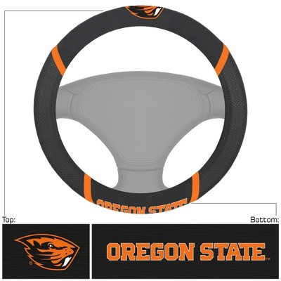 NCAA Oregon State Beavers University Embroidered Steering Wheel Cover