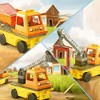PICASSO-TILES Construction Truck for Magnetic Tiles, STEM Building Blocks Educational Toy for Kids, 15PCS - 2 of 4