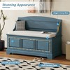 XINGHANZHENXUAN Bathroom Vanity with Sink & Soft-Closing Doors, 4 Multi-Size Drawers, Solid Wood Frame, All-in-One Package - 4 of 4