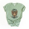 Simply Sage Market Loves Fiercely Short Sleeve Tee - 3 of 4