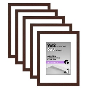 Americanflat Picture Frame with plexiglass - Hanging Hardware For Horizontal and Vertical Display - 1 of 4