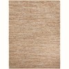 Unique Loom Leather Metallic Jute Collection Area Rug - Bling - 2 of 4