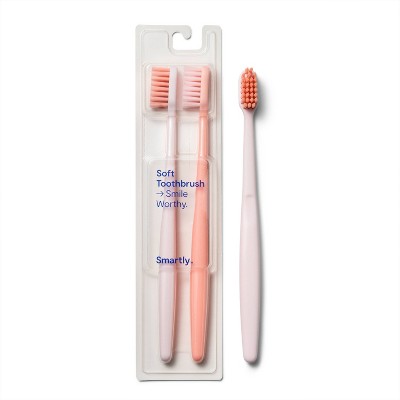 Manual Toothbrush - 2ct - Smartly™