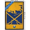 Trends International NHL Buffalo Sabres - Logo 25 Framed Wall Poster Prints - 3 of 4