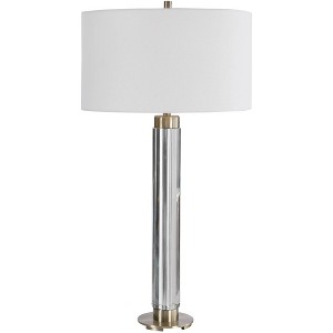 Uttermost Davies 32 1/2" High Modern Steel and Brass Table Lamp - 1 of 1