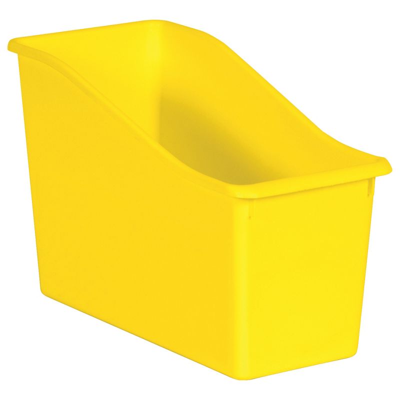 Teacher Created Resources® Yellow Plastic Book Bin, Pack of 6, 2 of 3