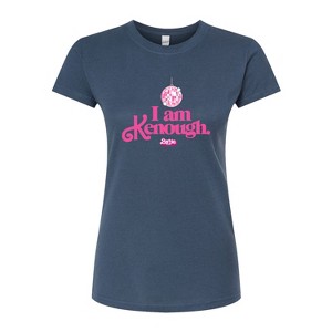 Women's - Barbie - I Am Kenough Disco Ball Juniors Fitted Graphic T-Shirt - 1 of 2