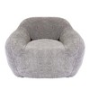 NicBex Bean Bag Chair,Beanbag Chair with Memory Foam,Adult Lounge Sofa with Armrest,Large Comfy Chair for Living Room Bedroom - 4 of 4