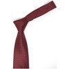 Men's Square Tiles Design Micro Fiber Poly Woven Regular Neck Tie - 2 of 3