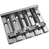 Leo Quan Badass II 4-String Bass Bridge, Grooved Saddles Chrome - 2 of 3