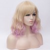 Unique Bargains Women's Curly Wigs with Wig Cap 14" - 4 of 4