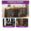71 Inch Dog Kennel Furniture Heavy Duty Cage With Sliding Doors Indoor Wooden Double Dog Crate Furniture TV Stand End Table Pet Furniture - 3 of 4