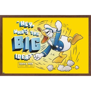 Trends International Disney Donald Duck - Big Idea Framed Wall Poster Prints - 1 of 4