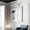 Dewdrop LED Picture Light for Wall Art, Adjustable Brushed Nickel Frame Lighting - 4 of 4