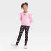 Girls' French Terry Valentine's Day Pullover Sweatshirt - Cat & Jack™ - image 3 of 3