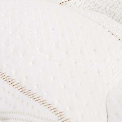Twin White Down Alternative Copper Infused Mattress Pad